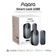 【Pre Order】Aqara Smart Lock U200 | Keyless Entry | Auto-Lock | Fingerprint Unlock | Google Alexa Hom