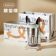 แก้วน้ำสแตนเลสไททาเนียม Pure Titanium Insulated Coffee Travel Mug High Aesthetic Value Premium Quali