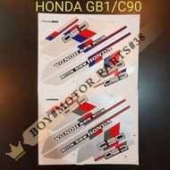 HONDA GB1 C90 BODY STICKER