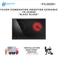 FH-IC6020 Fujioh Combination INDUCTION n CERAMIC 2 Zone Hob 6020 IC6020 FHIC6020 + 2 YEARS WARRANTY