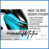 ⚠️ ∭ ♚ Nmax Decals, Nmax Sticker (Matic) - 9 inches Length, For V1&V2, Waterproof Sticker, Designer
