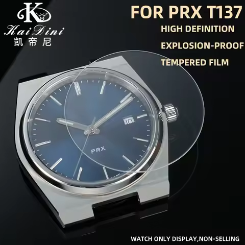 High transmittance Watch Tempered film For Tissot PRX 40mm dial T137 watch protective film Scratch p