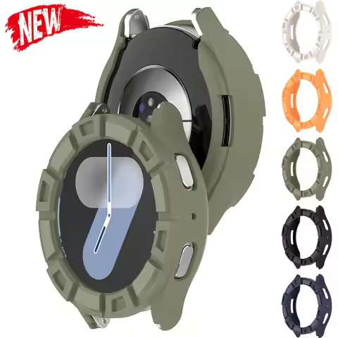 Soft TPU Hollow Case for Samsung Galaxy Watch 7 44mm 40mm Protective Bumper for Galaxy Watch7 44/40m
