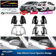 HermanAuto Perodua Bezza 2016-2023 Side Mirror Cover Sportivo Design Accessories