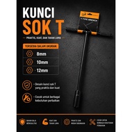 T-Socket Wrench T-Socket Wrench/ Socket Wrench - Size 8mm 10mm/ 12mm/ - Single [1Pc] Socket Wrench S