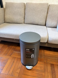 JAVA 不銹鋼 圓形腳踏垃圾桶20公升 砂鋼色（JH8856MT-20L）