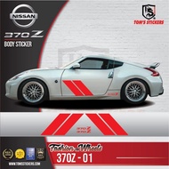 👍👍 NISSAN 370Z CAR BODY STICKER SET 370Z - 01