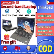 【Lenovo】Laptop Used Laptop Thinkpad X/T Series Second-hand Laptop『i5｜4/8GB RAM｜128/256GB SSD』