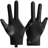 Pool Glove Left Hand, Billiard Pool Gloves for Left Hand 3 Finger, Snooker Cue Sport Glove Popular, 