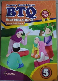 buku pembelajaran BTQ kelas 5
