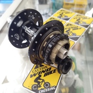 HUB BMX RACE DAMON VENOM DISC BRAKE DEPAN BELAKANG V BRAKE 36H PRO REAR FREE HUB