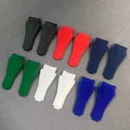 For 21mm Rubber watchband Strap Rolex Deepsea Seadweller Rolex DeepSea