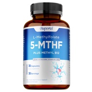 Provides a high-potency serving of 15mg L-Methylfolate in the 5-MTHF calcium salt form – High Potenc