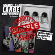 (ORDER Sample) Slide Box LARGE byredo contains 3