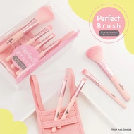 Odbo Perfect Brush Set 4pcs Makeup With Mesh Bag