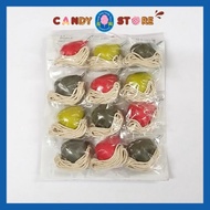12pcs Gasing Plastic Paku Traditional