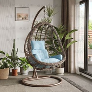 Double Person Hanging Chair Basket Wicker Chair Rocking Chair Balcony Leisure Courtyard Cradle Chair