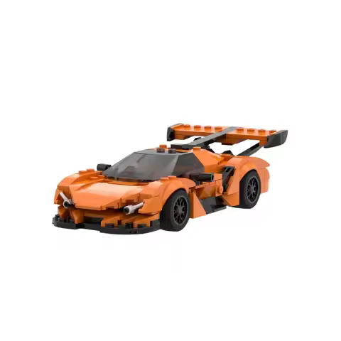 Sport Speed Racing Car Apollo IE Moc Building Block Brick Model Assenbly Exhibition Collection High 