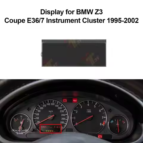 Instrument Cluster Display for BMW 3-Series E36 318i, 320i, 323i, 325i, 328i, M3 and Z3 E36/7 E36/8 