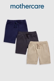 กางเกงขาสั้นเด็กผู้ชาย Mothercare Jersey Shorts - 3 Pack JL727
