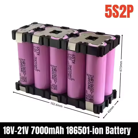 (customized) INR18650 35E Battery 3500-7000mAh 30amps Screwdriver Battery Electrode Battery 3S1P 3S2