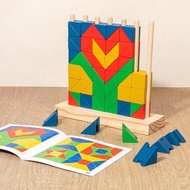 PK- 3D Rainbow Rings Stacking Blocks