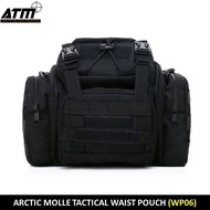 TACTICAL MOLLE WAIST POUCH OUTDOOR SLING BAG(RAPID MOLLE LARGE)