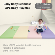 [SG] IMP HOUSE JollyBaby Solid wood indoor playpen 120x180cm / Playmat 4mm thickness Baby Safty Play