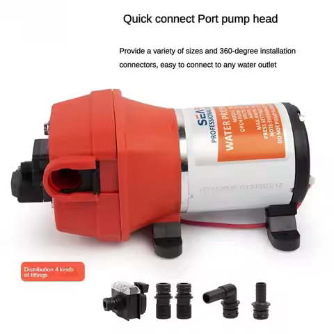 Seaflo 41 Serises 12V24V DC Diaphragm Pump Self-Priming Pump Automatic Booster Pump Yacht and RV Car