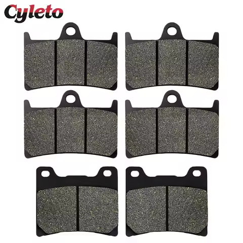 Motorcycle Front Rear Brake Pads for Yamaha YZF 600 R Thundercat YZF600R(Only R Models)97-07 YZF1000