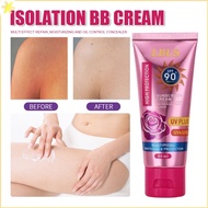 LBLS Original Rose SPF90+ PA+++ Sunscreen Cream 60ml High Protection UV+ LBLS Whitening Tinted Sunbl