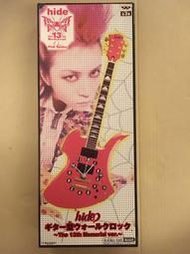 現貨 hide（X JAPAN）吉他型時鐘 BURNY PINK