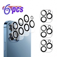 Bộ 6 miếng bảo vệ ống kính camera cho 16 Pro Max/16 Pro/16E/15 Pro Max/15 Plus và các mẫu cũ hơn (Dò
