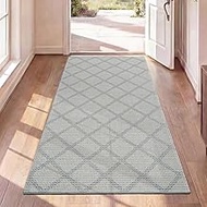 Runner Rug 2x5, Washable Runners for Hallways, Non Slip Kitchen Runner, Low-Pile Soft Entryway Runne
