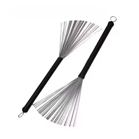 Jazz Drum Brush Drum Stick Steel Brush Drum Set Jazz Bundle Stick Percussion Accessories Wire Brush