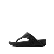 LARRIE Kasut Perempuan Hitam Cushioned Sandal Perempuan - L82206-YK01SV-1-BLACK