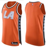 Preorder NBA Nike Los Angeles Clippers City Eidtion Authentic Jersey Custom Name Player洛杉磯快艇城市球員版球衣