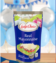 VNV Lady's Choice Mayo Real Mayonnaise and Healthy Mayonnaise Made with Real Eggs 220ML SACHET