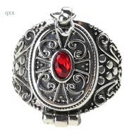 CH* Adjustable Size Ring with Embossed Gawu Box  Jewelry for Daily Wear Handmade Nepal Jewelry Unise