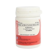 Super B12 - Folic Acid + Cyanocobalamin For Birds (sold per bottle)