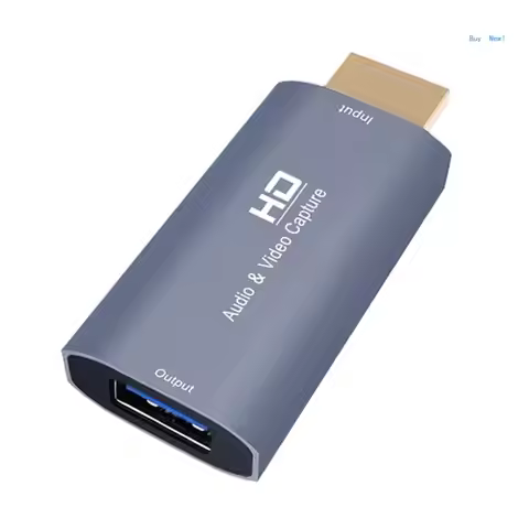 Professional Streaming Capture Card HDTV To USB C Video Capture Card, Record 4K Video For Live Broad