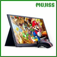 [MUJISS] 17.3 inch touchscreen lumonitor 4k portable touch screen monitor 144hz ✬✫✩