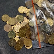 Uang Koin 10 Cent Hongkong Tahun Random