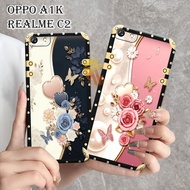 HP Case OPPO A1K / REALME C2 / C1 / OPPO A3S Softcase Camera Protector - Cellphone Softcase. Latest 