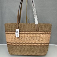 COACH-CBG87環保編織托特包 size 約：33x17x30cm袋口45