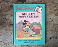 《早期英文迪士尼童話故事繪本》Mickey Finds a Kitten：Walt Disney  Fun-to-Read Library Vol.7（The Walt Disney Company 