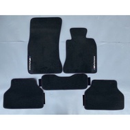 BMW E60 M Performance Car Floor Mat E60 5 Series MPerformance OEM Car Carpet Velcro Tape Anti Slip H