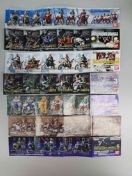 Bandai 幪面超人 假面騎士 仮面超人 電單車 扭蛋 8套 Rider Machines Chronicle Collection (全新)