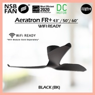 NSB FAN AERATRON FR+ 43 / 50 / 60 Inches WiFi Ready + Module With Remote Control 6 Speeds DC Motor C