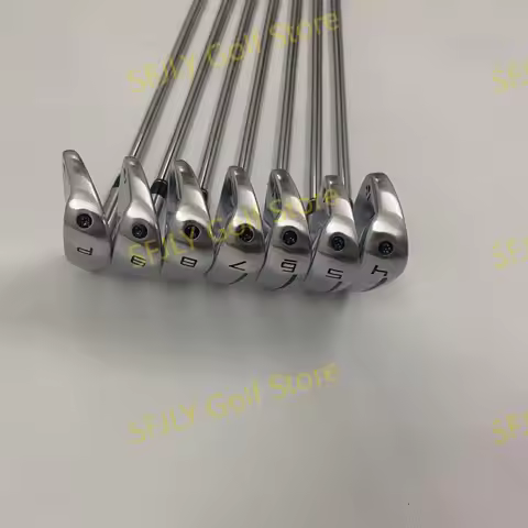 Men's Golf Clubs silvery p790 Golf Irons fifth generation 7pcs 4-9P R/S/SR Flex Steel/Graphite Shaft